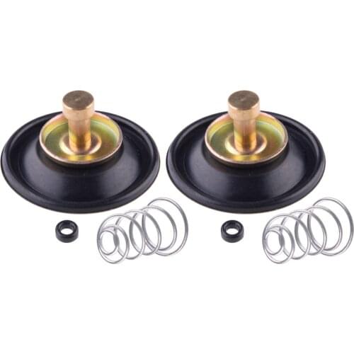 2sets Carburetor Carb Air Cut Off Valve Diaphragm Springs Kit Fit for Honda XL250S CB400A CB400TI CM400A CB400TII CM400T CX500