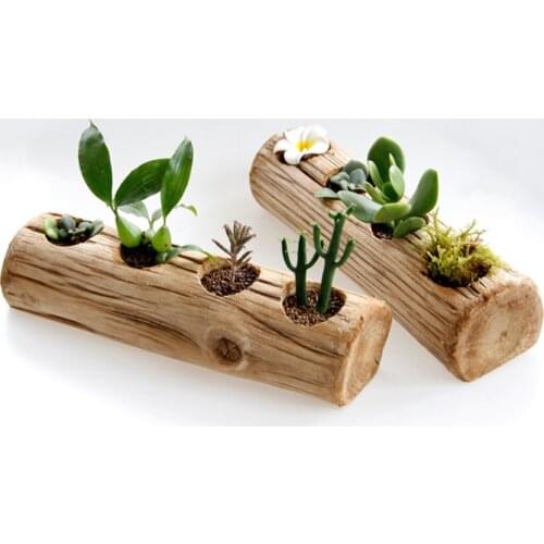 Nordic Creative Candle Holder Wood Large Votive Wooden Table Candlestick Wedding Centerpieces Garden Wedding Flower Stands Gift