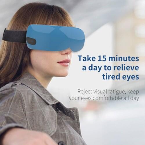 Eyes Massager Electric with Heat Vibration Air Pressure for Relieve Eye Strain Dry Eye Headaches BT Music Improve Sleep