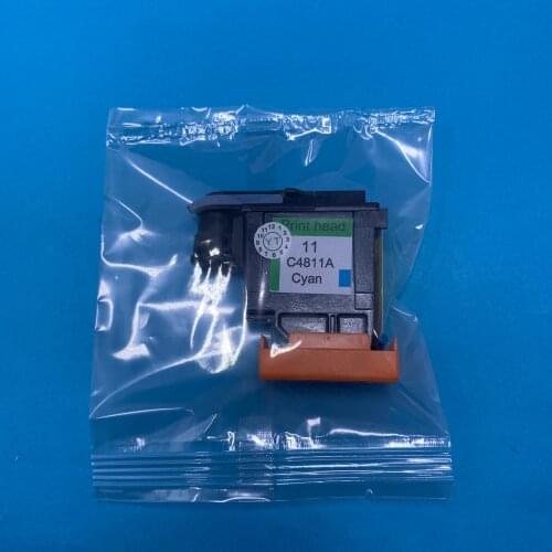YOTAT 1pcs Cyan 11 Printhead for hp11 Remanufactured print head for HP Office Jet 9110 Business Jet 1000 2200 2600 Designjet 500