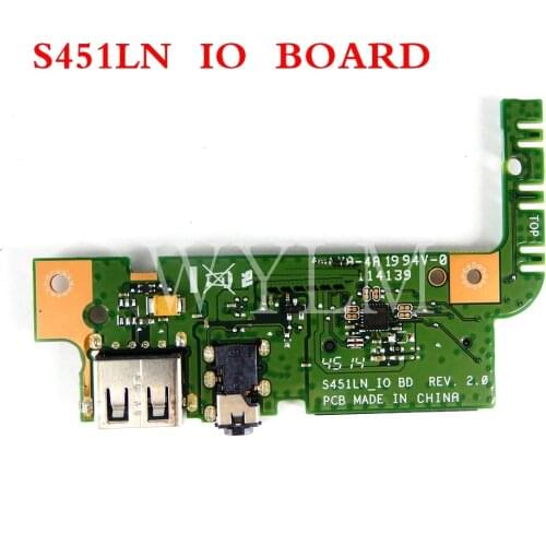 S451LN IO board REV 2.0 for ASUS S451 S451L S451LN S451LA Audio USB BOARD IO board Test well