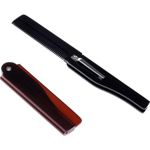 Portable Travel Hair Comb Brush Foldable Massage Hair Comb Anti-Static Styling Kits Folding Hair Combs Hairdressing Tools