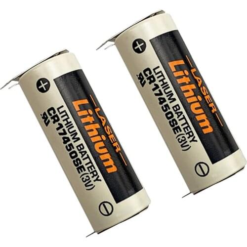 2PCS CR17450SE for Programmable Logic Controller 16i 18i 21i 160i PLC CNC Battery 3V Lithium Battery for SANYO made in Japan