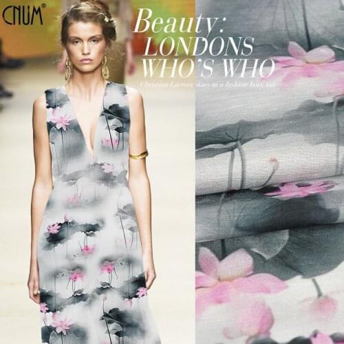 CNUM SL066 Silk Linen/Lotus in the Dream/Silk Fabric 30% Silk 70% Linen/ Width 1.48yd Thickness 15mm