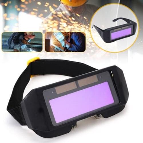 Auto Darkening Welding Helmet PP Solar Auto Darkening Durable Solar Helmet Lens Welding Helmet DIN4 Welding Lens Drop Shipping