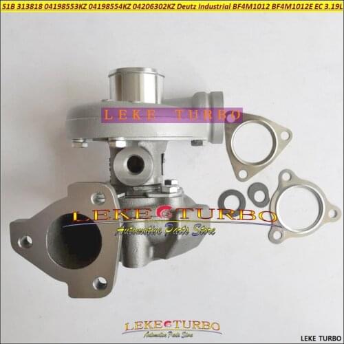 S1B 313818 04198553KZ 04198554KZ 04206302KZ Turbo Turbocharger For Deutz Industrial Engine BF4M1012 BF4M1012E EC/C 3.19L