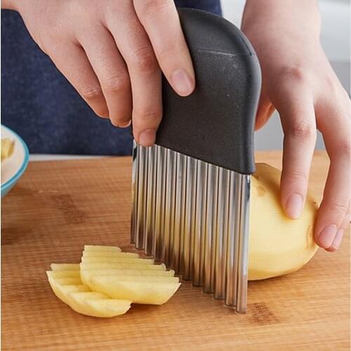 Aardappel Slicer Franse Fry Making Machine Groente En Fruit Snijder Peeling Machine Roestvrijstalen Keuken