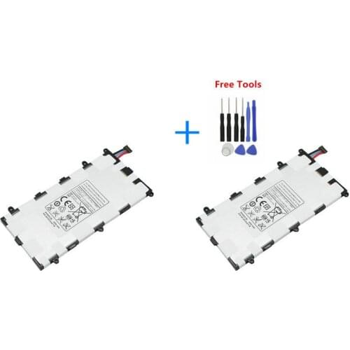 2x 4000mah SP4960C3B Built-in Battery Batterie For Samsung Galaxy Tab 2 7.0 & 7.0 Plus GT-P3100 P3100 P3110 P6200 + Repair Tools
