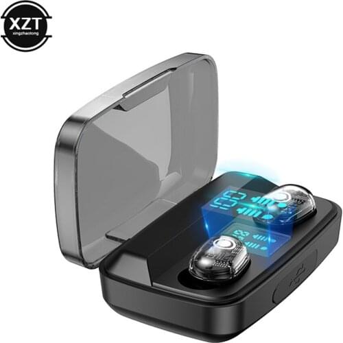 Bluetooth 5.0 Wireless earphones with Mic Sports Waterproof Headphone HIFI Stereo Noise Cancelling Headset Earbuds Phone Charge