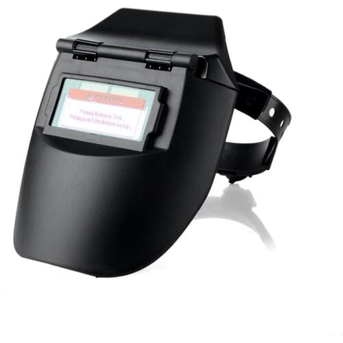 Big view area Portable Solar Auto darkening Photoelectric Welding Mask Flat Flip Half Helmet Helical Welding Helmet welder cap