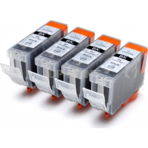 UP 4x Black pgi-5 New Compatible ink cartridge for Canon PIXMA MP500/600/600R/610 IP3300 MP960 MP970 PGI-5