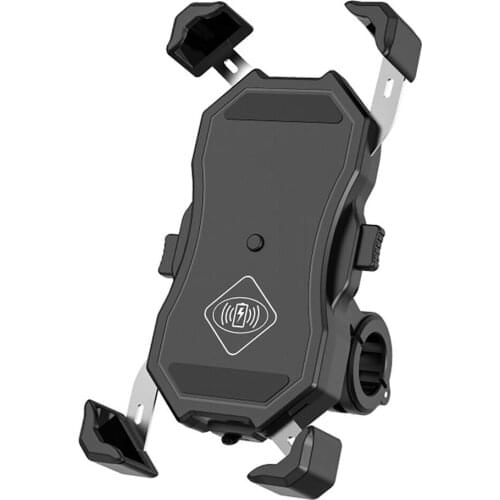 Phone Holder Bicycle Phone Holder Multifunctional 360 Degree Rotation Smartphone Holder Charger USB Charging Bike Bracket