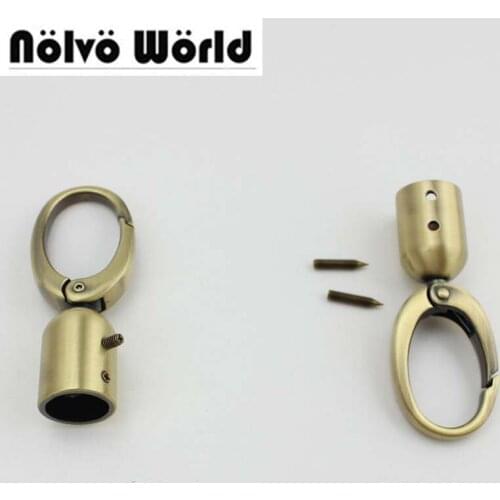 50pcs 4colors Hight quality fringe cap,metal fitting hardware handbag bags tassel cap connector hanger hook