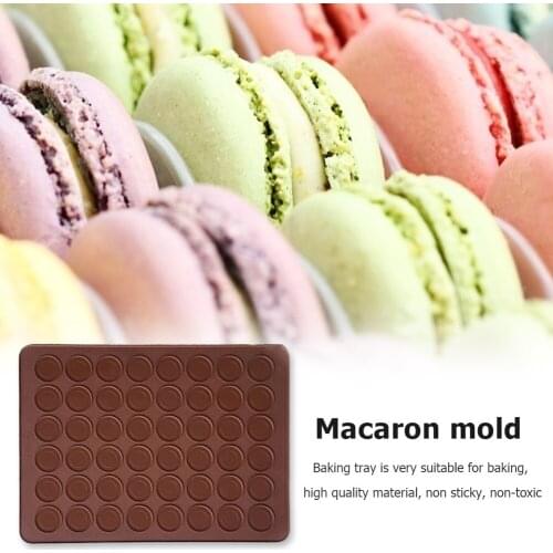 Kitchen Silicone Baking Mat Macaron Making Mold Pastry Mat Tool Nonstick Baking Pad Non Stick DIY Pastry Pad Sheet