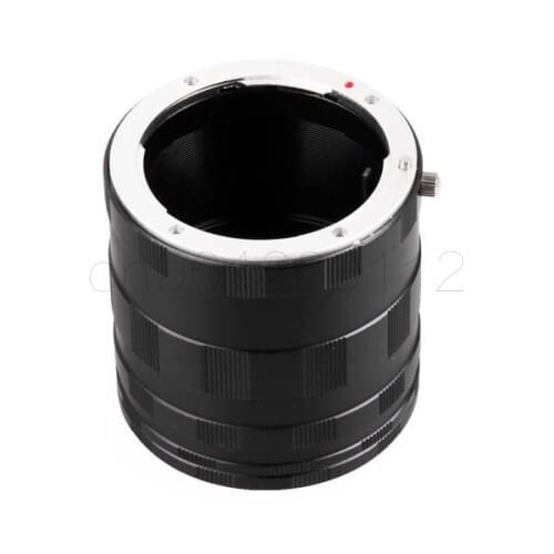 Macro Extension Tube 3 Rings for Sony Alpha Minolta MA AF Camera Lens A900 A99 A65 A77 A700 A37 A35 A33 A55 A57 A58 A580 A330
