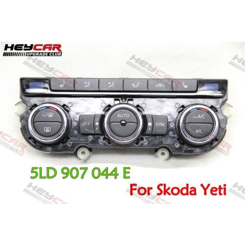 Climatronic Air Condition Control Switch Panel AC Seat Heater 5LD 907 044 E For skoda Yeti