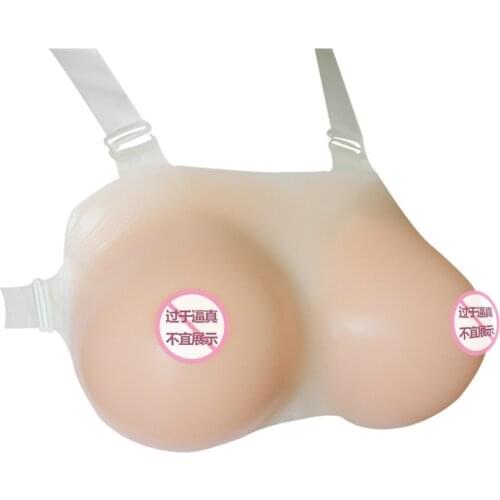 Realistic Silicone Breast Forms Strap Fake Boobs False Breasts Bust Enhancer drag queen for Crossdresser Transgender