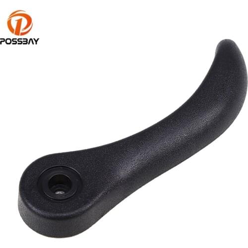 POSSBAY Car Interior Seat Adjustment Lever Black Seat Side Adjust Handle Grip 89041697 for Chevrolet GMC Hummer Seat Handles