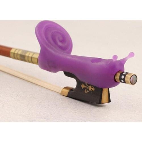 Violin Bow Grip Snail Shape Correcting Posture Silicone Strong Elasticity Pose Orthoses for Instrument
