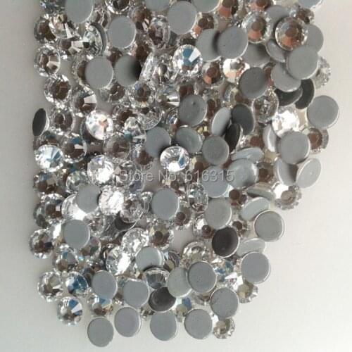 Ss20 5mm rhinestone of hot -fix stones 1440 pcs per pack ;diamond jewelry decoration in flat back hot-fix crystal
