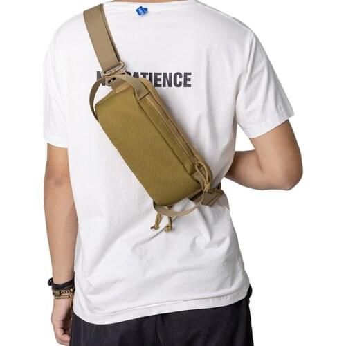 Tactical Hunting Shoulder Bag Belt Waist Pack Military Outdoor Sports Travel Wallet Phone Holder Case EDC Tool Pouch Chest Bag