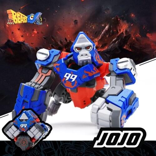 [In Stock]52TOYS BEASTBOX Beast Box Series Ape Flame JOJO BB-03IK Transforming Cube Mecha Assembly Figureals Model