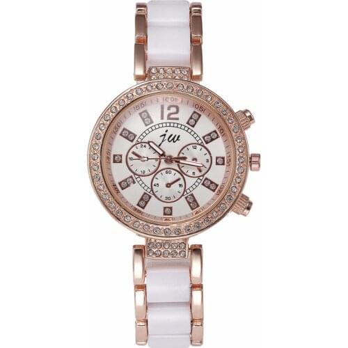 100pcs/lot jw-8083 new arrival fashion lady bracelet watch wrap quartz luxury elegance crystal watch for women wholesale watch