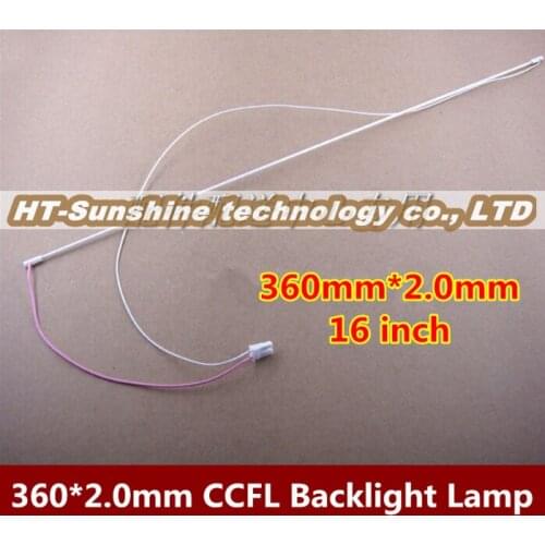 5pcs x Universal 16 inch Backlight CCFL Lamps with Wire and Harness 360mm for 16'' 4:3 LCD Screen Freeshipping