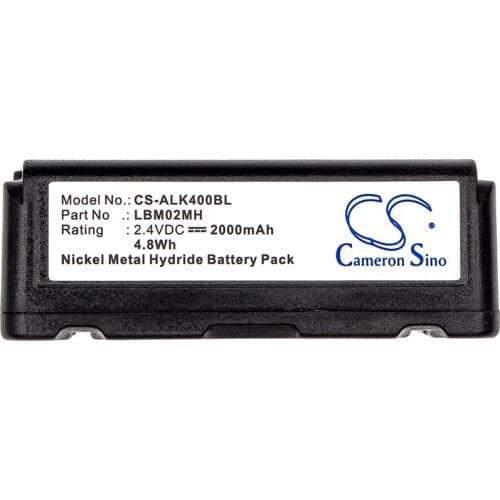 Cameron Sino 2000mAh Battery ARB-LBM02M, LBM02MH for Autec LK4, LK6, LK8