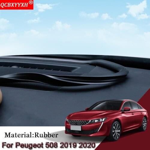 Car Anti-Noise Soundproof Dustproof Car Dashboard Windshield Sealing Strips Accessories For Peugeot 208 308 508 2008 3008 5008