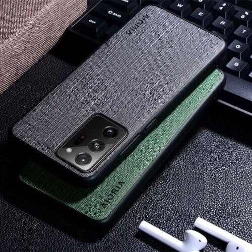 Case for Samsung Galaxy Note 20 Ultra Cross pattern Funda Coque Capa Classical style Cover for Samsung Galaxy Note20 Ultra Case