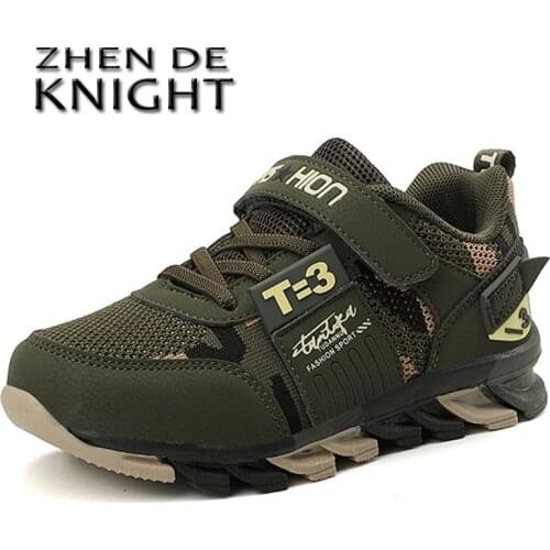 Mesh Children Shoes for Kids Sneakers Boys Casual Shoes Girls Sneakers Breathable Camouflage Footwear Outdoor Rubber Patchwork
