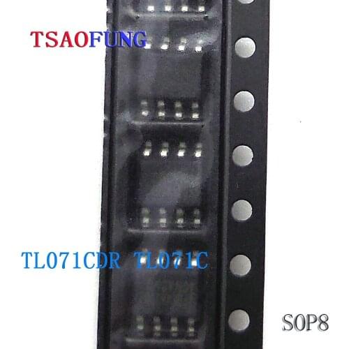 5Pieces TL071CDR TL071CD TL071C SOP8 Integrated Circuits Electronic Components