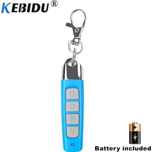 Kebidu 433MHZ Long universal 4-button Remote Control Copy Remote Garage Door Opener Remote Control For garage doorsButtons