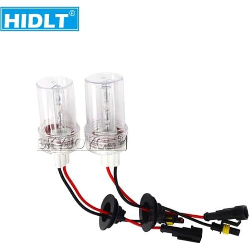 HIDLT 2PCS 200W H7 Xenon HID Bulbs High Power Super Bright 4300K 6000K 8000K H1 H3 H7 H11 9005 9006 200W Replacement Car Bulb