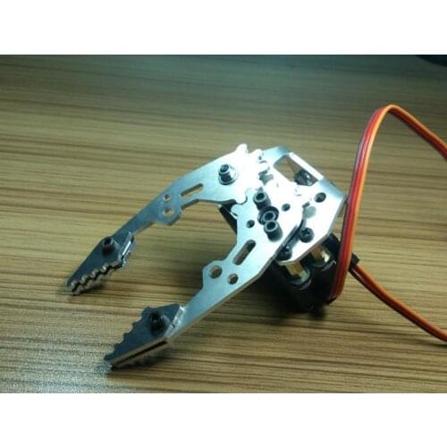 Metal Robot Arm Claw Manipulator Robotic Gripper Aluminum Handle with MG996r 180 Degree Servo for Arduino DIY Project Arm-A
