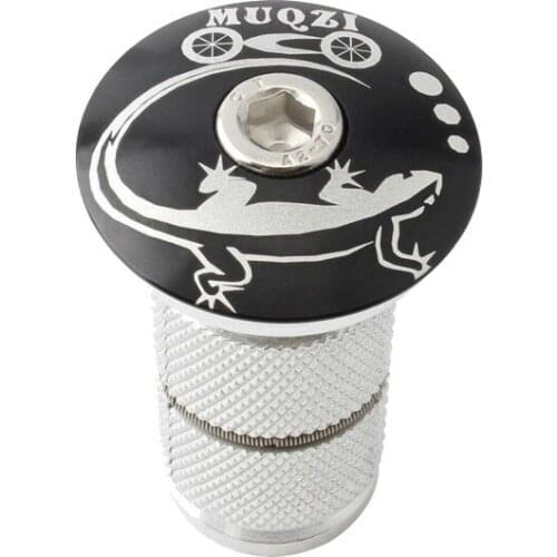 MUQZI Bike Headset Expander Top Cap Star Nut Plug Bolt Stem Expanding Nut Carbon Fiber Cap Cover for MTB Bicycle