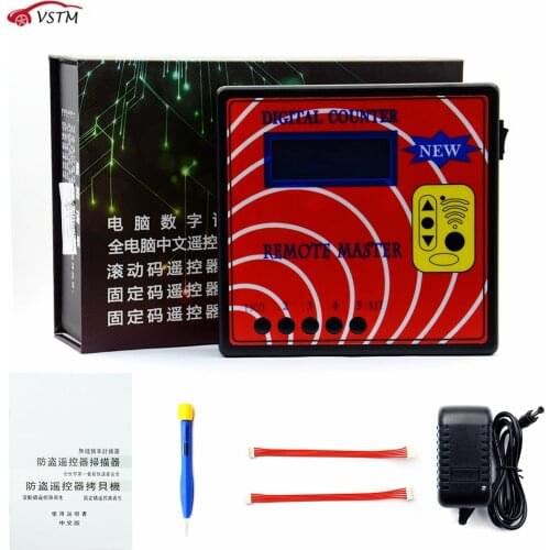Remote Regenerator Master Digital Counter Remote Key Programmer,Frequency Meter Fixed/Rolling Copier RF Remote Controller