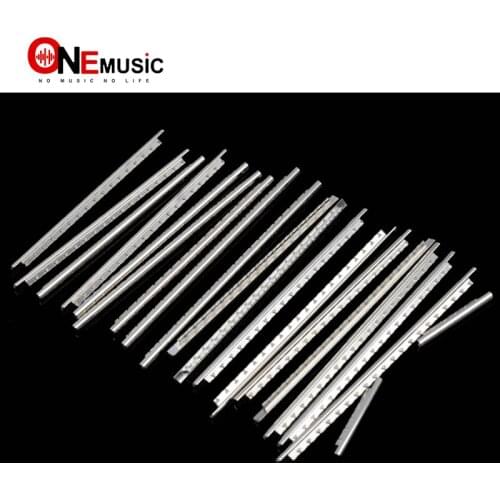 Silver 100pcs 20 Fret Guitar Fret Wire Nickel Gauge / Fretwire Tool For Classic Acoustic Guitar Musical Instruments Parts