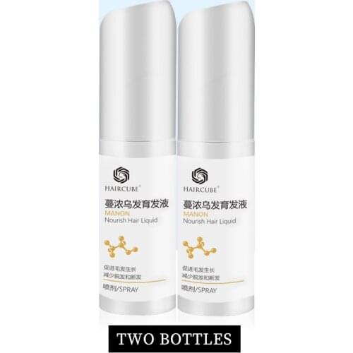 HAIRCUBE Anti Hair Loss Spray for Fast Hair Growth Products Hair Growth Essential Oil Liquid Essence Regeneration 2 Pcs