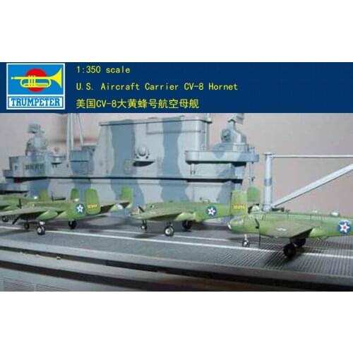 Trumpeter 05601 1/350 Aircraft Carrier Uss Hornet Cv 8 Model Kit