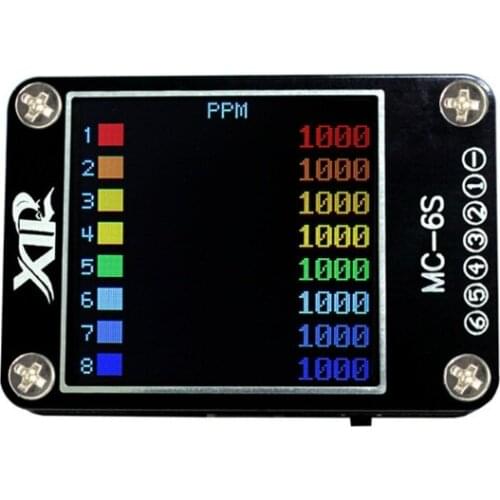 MC-6S 1-6S Lipo Battery Voltage Checker Receiver Signal Tester