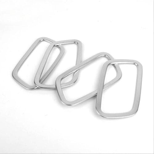 For Honda CR-V CRV 2012-2016Chrome Inner Inside Door Handle Holder Cover Trim Frame Car Styling Molding Bowl Sticker Accessory