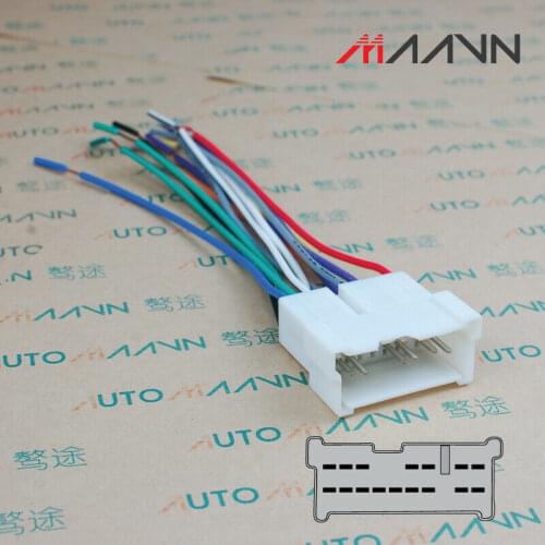 Car Stereo Radio CD DVD Wiring Harness For HYUNDAI KIA Power Cable