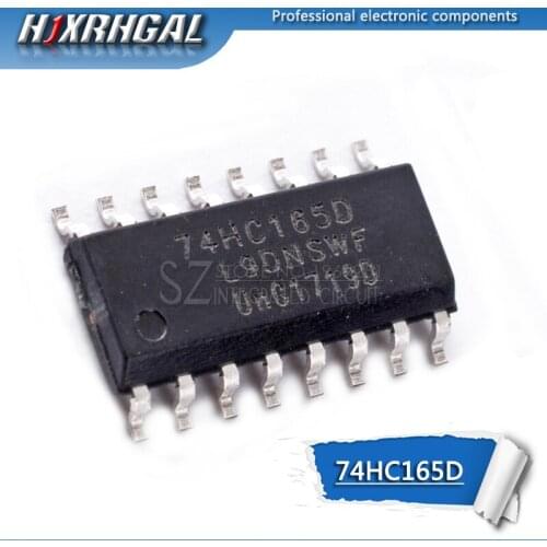 1pcs 74HC165D SOP14 74HC165 SOP SN74HC165DR SN74HC165 SMD 74165