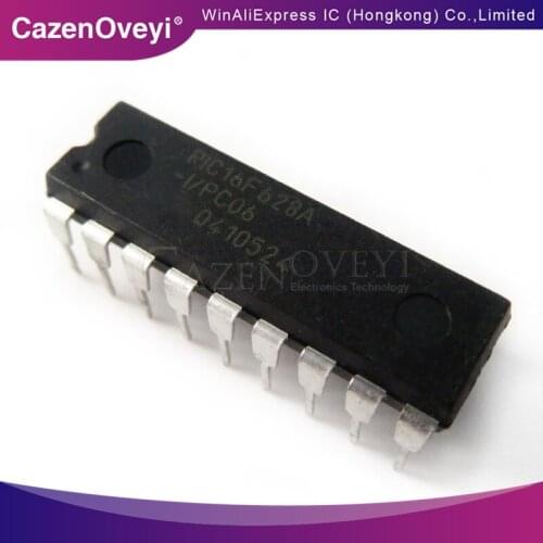 1pcs/lot PIC16F628A-I/P PIC16F628AIP PIC16F628A 16F628A DIP-18 In Stock