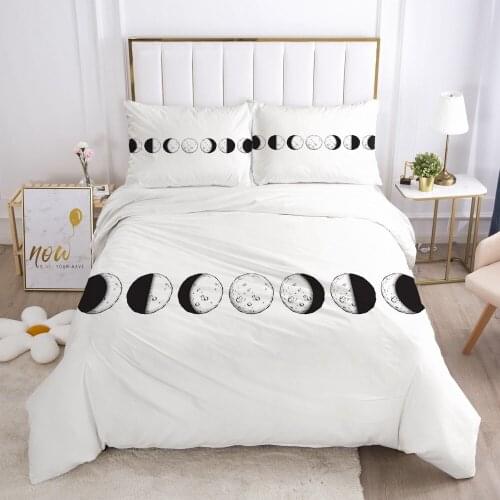 3D Quilt covers Comforter case Pillowcase Duvet cover set Bedding set King Queen Single Full Size Magic Bed Linen Home Textile