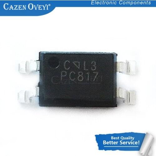 50pcs/lot PC817C EL817C SOP4 PC817-C SOP PC817 C SMD In Stock
