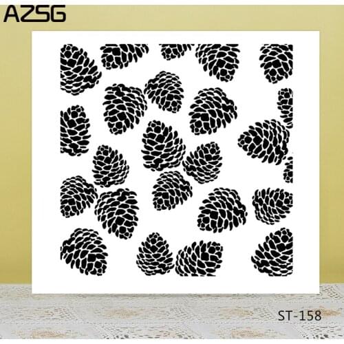 AZSG Numerous Pineal Fruit Clear Stamps/Seal For DIY Scrapbooking/Card Making/Album Decorative Silicone Stamp Crafts