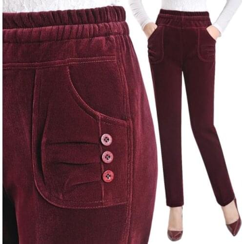 Clobee Women's Velvet Trousers